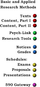 Research Methods Legend